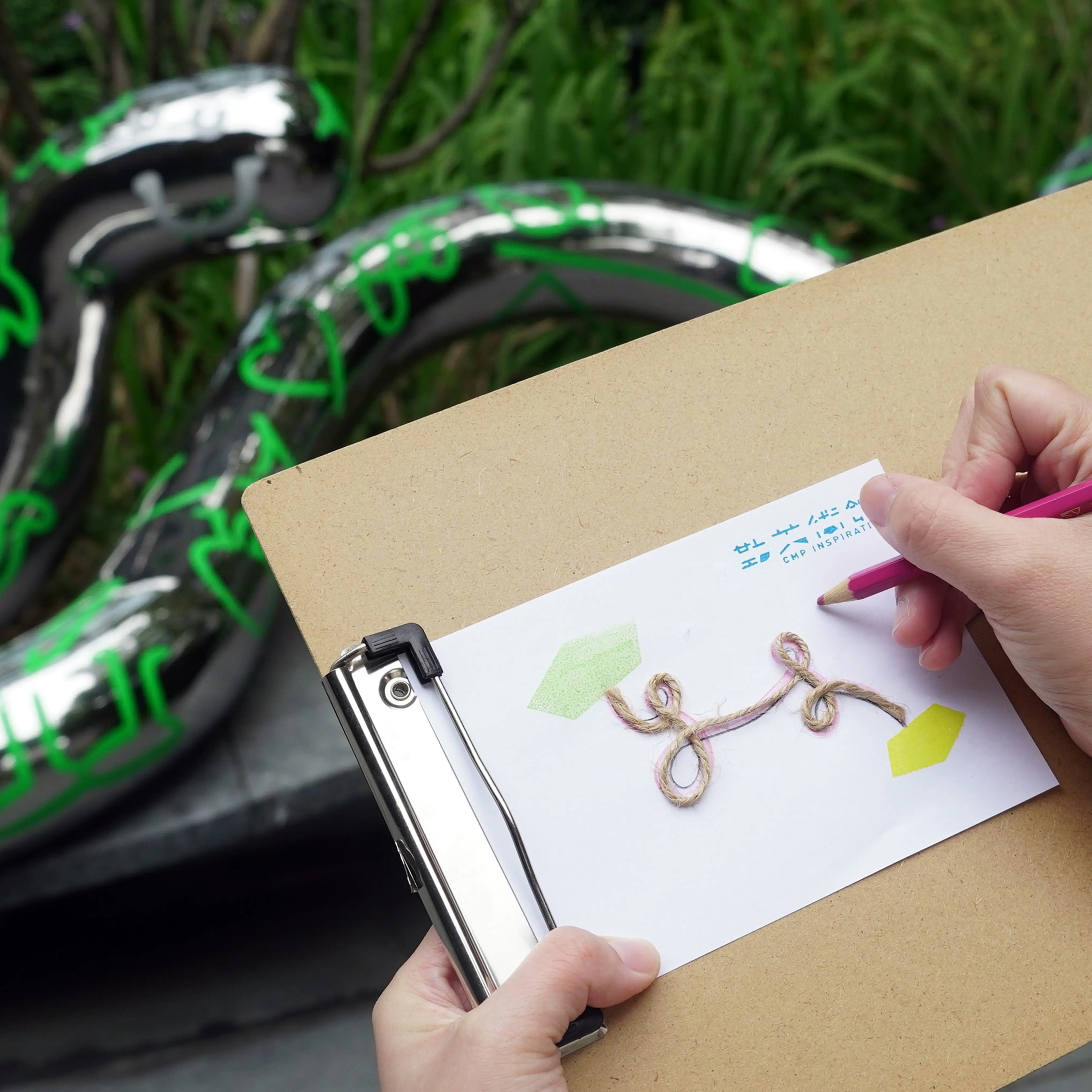 里山寫生課 藝文情報站用圖